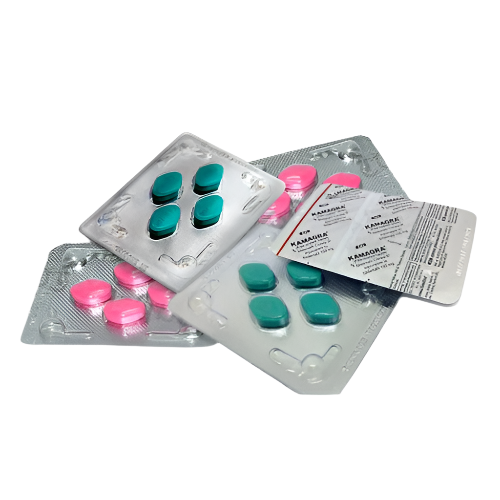 3 Strippen Kamagra + 2 Strippen Lovegra