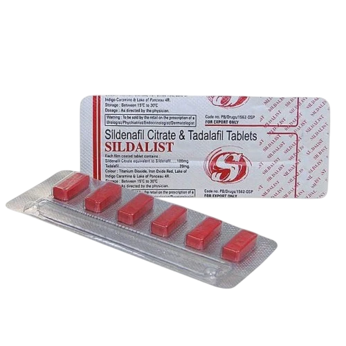 Sildalist 6 tabl, Sildenafil & Vardenafil